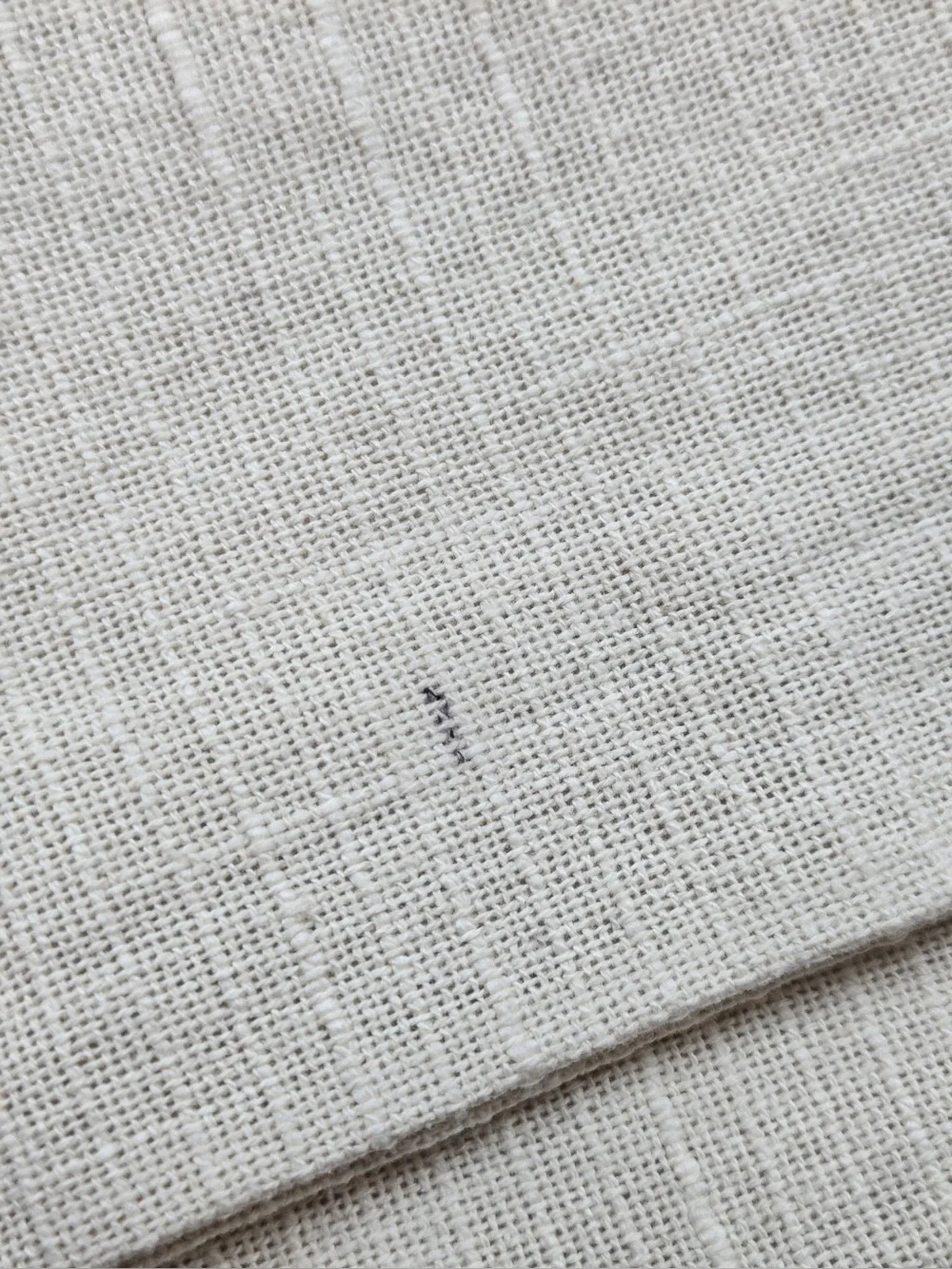 QUINCE Set Of 2 48x84 Cotton Slub Curtains Natural 1088
